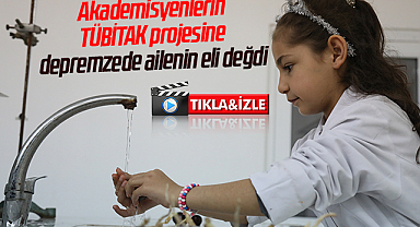 Akademisyenlerin TÜBİTAK projesine depremzede ailenin eli değdi