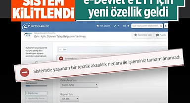 Başvurular başladı e-Devlet'te EYT düzenlemesi yapıldı! EYT için e-Devlet başvuru ekranı...