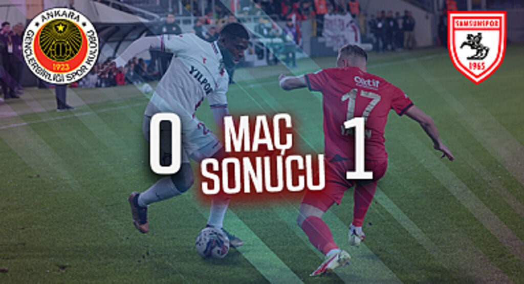Gençlerbirliği - Samsunspor Maç Sonucu:0-1