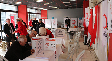 Havza'da kan bağışı kampanyası başladı