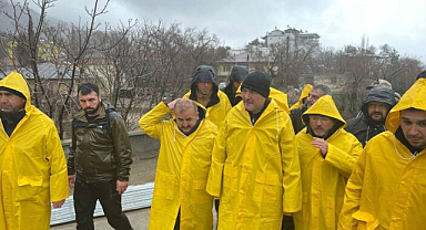 İçişleri Bakanı Süleyman soylu sel bölgesinde konuştu