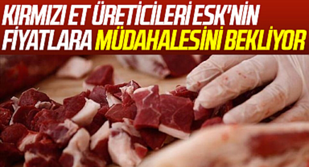 Kırmızı et üreticileri ESK'nin fiyatlara müdahalesini bekliyor