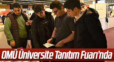 OMÜ Üniversite Tanıtım Fuarı'nda
