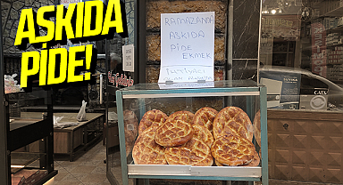 Samsun'da Ramazan'da Askıda Pide Uygulaması
