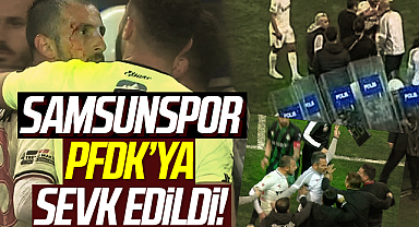 Samsunspor Sakaryaspor Maçının Ardından PFDK'ya Sevk Edildi!