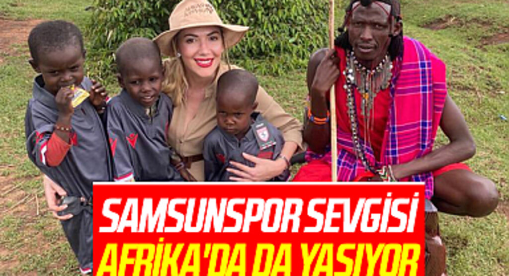 Samsunspor Sevgisi Afrika'da da Yaşıyor: Başkan Yüksel Yıldırım, Samsunspor Forması Giyen Afrikalı Çocukların Görüntülerini Paylaştı