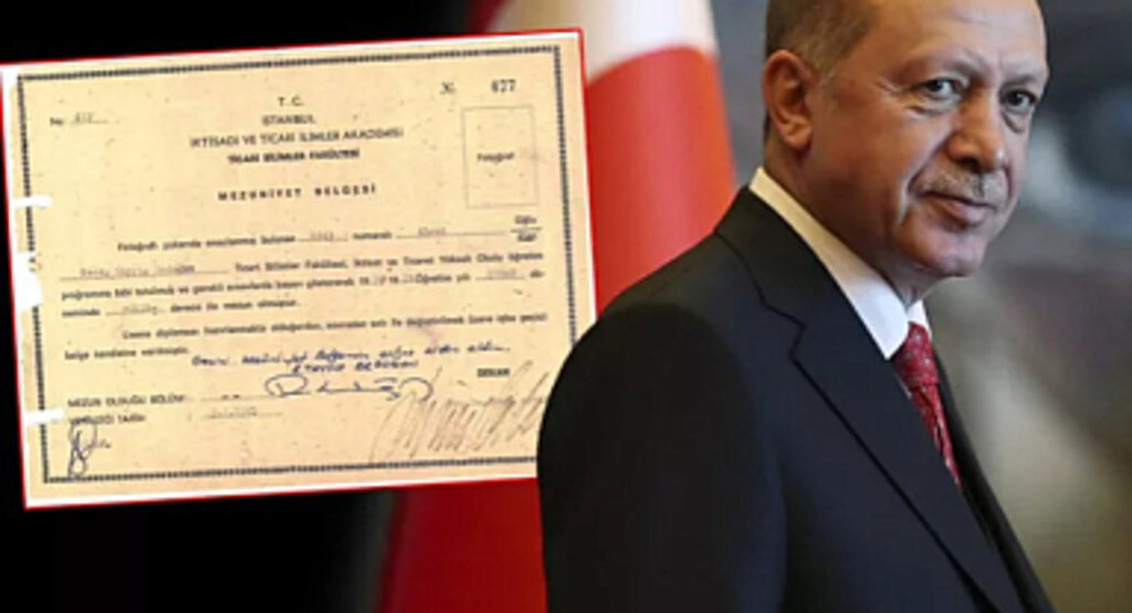Tartışmalar devam edince paylaşıldı! İşte Cumhurbaşkanı Erdoğan’ın mezuniyet belgeleri…
