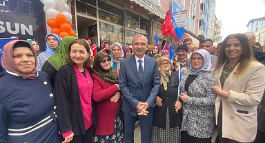 AK Parti Alaçam Seçim Koordinasyon Merkezi açıldı