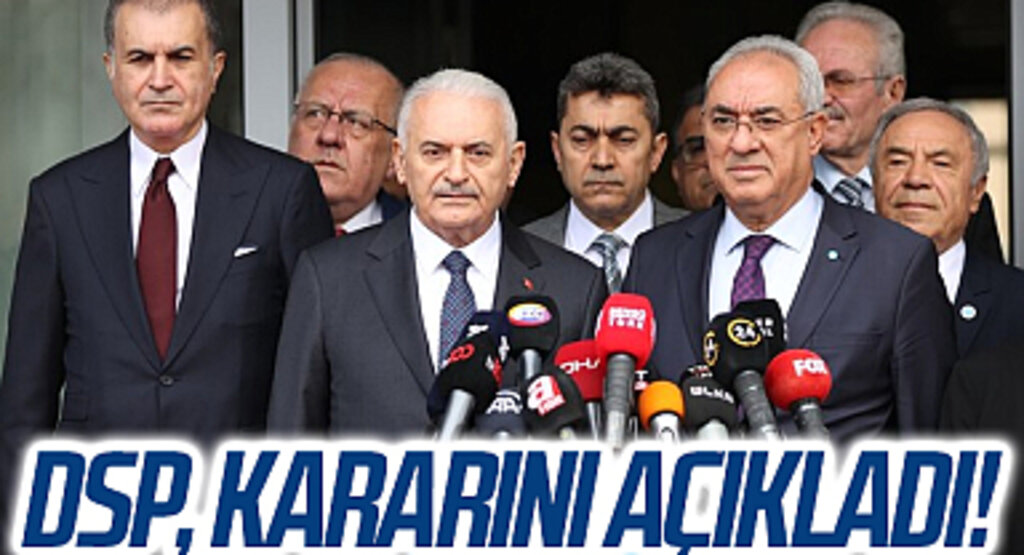 DSP, Cumhurbaşkanı Erdoğan'a desteğini açıkladı