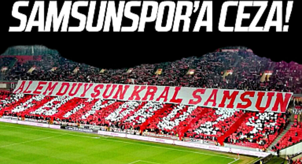 Samsunspor Pendikspor maçında PFDK'dan Ceza Aldı!