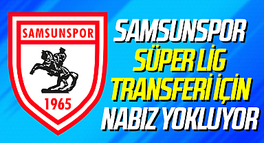 Samsunspor Süper Lig Transferi İçin Nabız Yokluyor