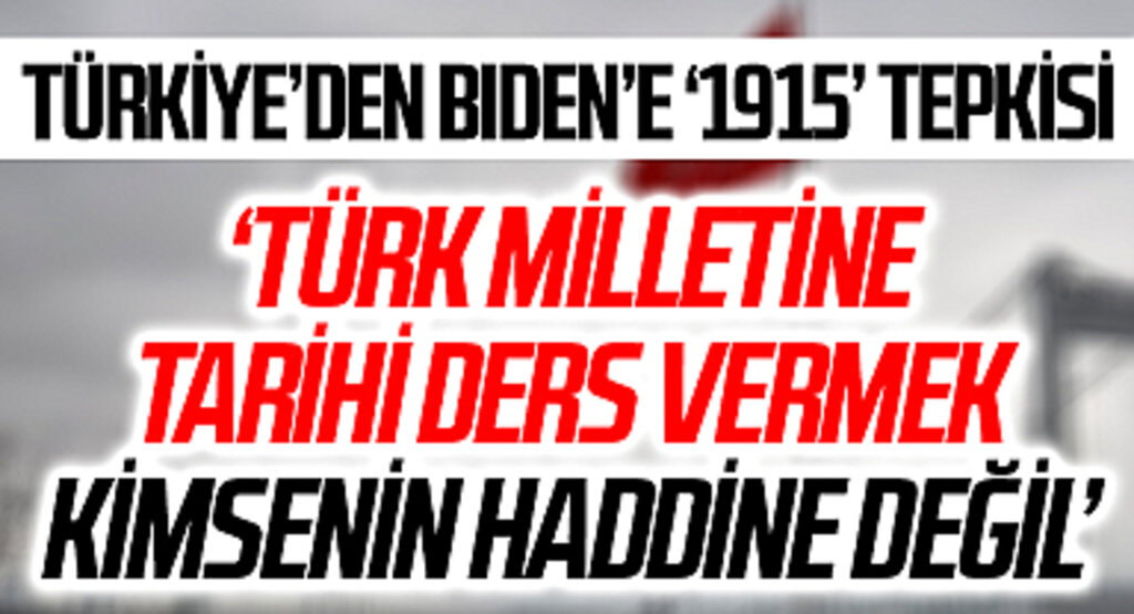 SON DAKİKA | Bakan Çavuşoğlu'ndan Biden'a sert tepki: 