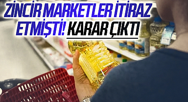 Zincir Marketler İtiraz Etmişti! Karar Çıktı