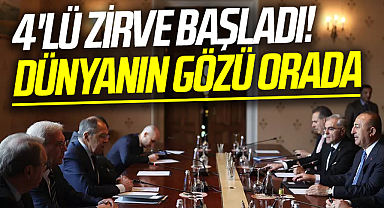 4'lü zirve başladı! Dünyanın gözü orada