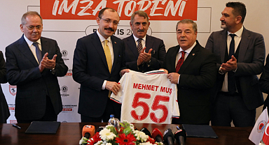 Mustafa Kemal Erkanat Spor Tesisleri 20 yıllığına Samsunspor'a tahsis edildi
