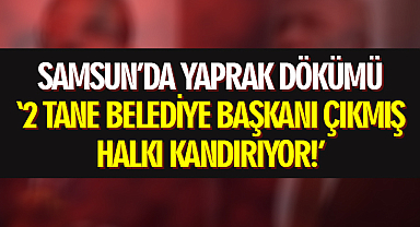 Samsun'da Yaprak Dökümü!