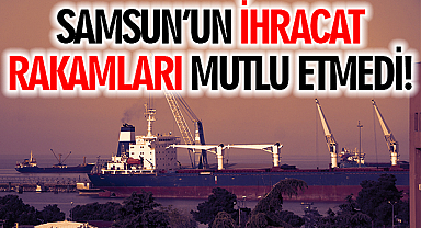 Samsun'un İhracat Rakamları Mutlu Etmedi