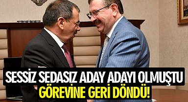 Sessiz Sedasız Aday Adayı Olan İlhan Bayram Görevine Döndü!