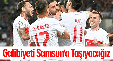 A Milli Takım Kaptanı Hakan Çalhanoğlu: Galibiyeti Samsun'a Taşıyacağız