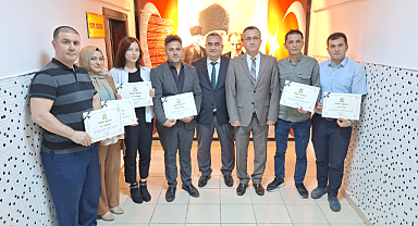 Bafra Adliyesi personeline Adalet Bakanlığı tarafından takdir belgesi verildi