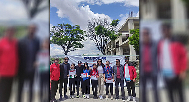 Bocce Volo Türkiye Şampiyonasında ikinci olan Melike Özay Samsun'a döndü