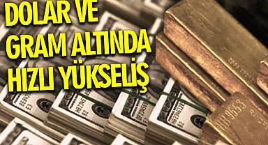 Dolar ve gram altında hızlı yükseliş: Yüzde 7'yi aştı