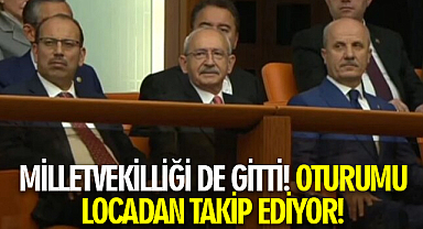 Milletvekilliği koltuğunu da kaybeden Kılıçdaroğlu, Meclis açılışını locadan takip ediyor