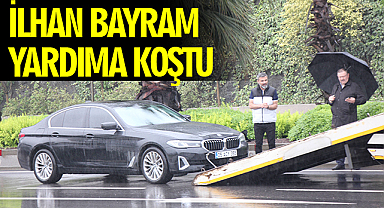 Samsun Büyükşehir Belediyesi Genel Sekreteri İlhan Bayram Yardıma Koştu