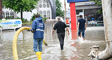 Samsun Büyükşehir Ekipleri Sahada