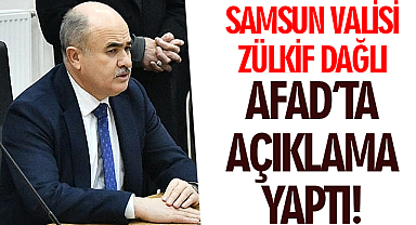 Samsun'da Sel! Samsun Valisi Zülkif Dağlı Son Durumu Açıkladı