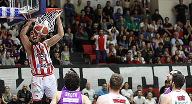 Samsunspor Basketbol Yarı Final Serisinde 1-0 Öne Geçti