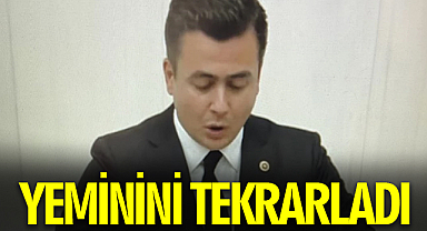 TBMM'de Osman Gökçek yeminini tekrarlatıldı