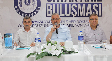 Bafra Belediye Başkanı Kılıç, muhtarlarla bir araya geldi