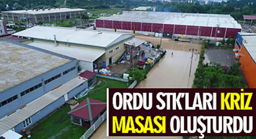 Ordu STK’ları Kriz Masası Oluşturdu