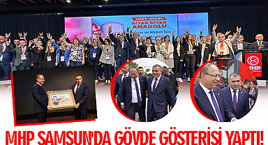 MHP Samsun'da Gövde Gösterisi!
