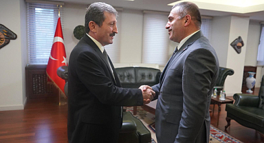 MHP İl Başkanlığı Yeni Yönetiminden Vali Orhan Tavlı'ya Ziyaret