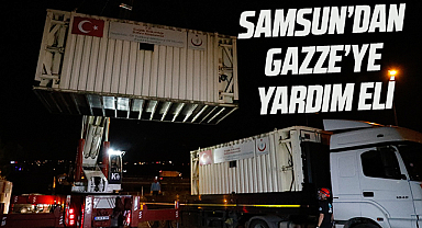 Samsun'dan Gazze'ye Yardım Eli