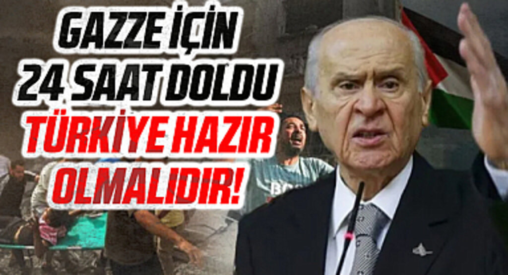 SON DAKİKA: '24 saat doldu' diyerek seslendi o konuşma gündem oldu! 'Türkiye hazır olmalı, yola revan olmazsam namerdim'