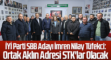 İYİ Parti SBB Adayı İmren Nilay Tüfekci: Ortak Aklın Adresi STK'lar Olacak