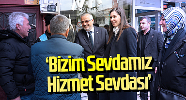 Bafra Belediye Başkan Adayı Hamit Kılıç: Bizim Sevdamız Hizmet Sevdası