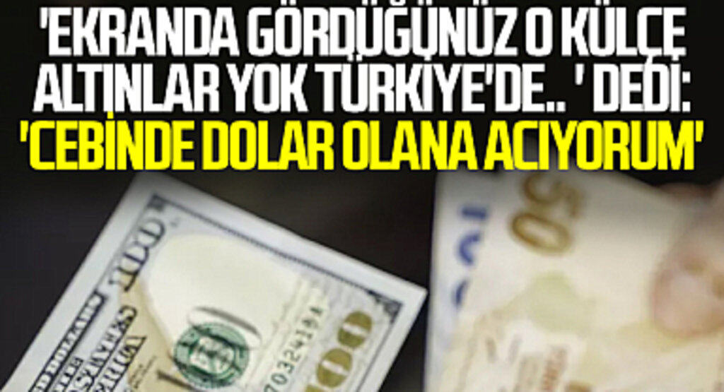 'Ekranda gördüğünüz o külçe altınlar yok Türkiye'de...' dedi: 'Cebinde dolar olana acıyorum' Seçim öncesi en kritik haftada İslam Memiş'ten olay piyasa yorumu