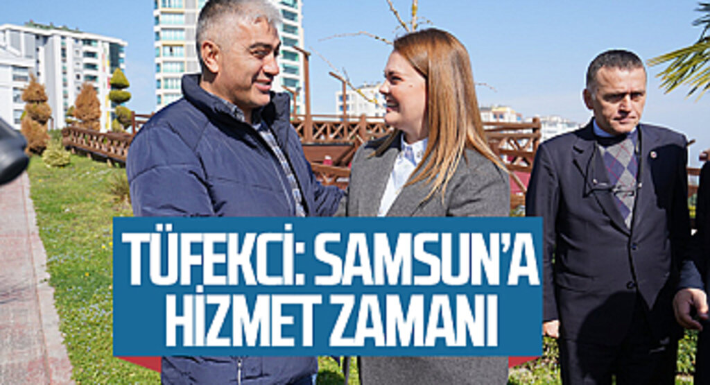 İyi Parti Samsun Büyükşehir Belediye Adayı İmren Nilay Tüfekci: Samsun'a Hizmet Zamanı