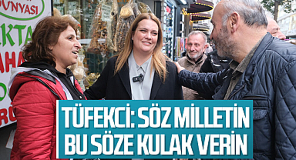 İYİ Parti Samsun Büyükşehir Belediye Başkan Adayı Tüfekci: Söz Milletin Bu Söze Kulak Verin