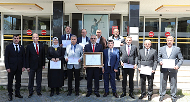Bafra Belediye Başkanı Hamit Kılıç Mazbatasını Aldı