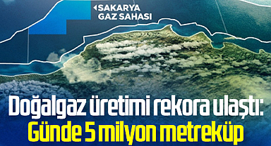 Bakan Bayraktar açıkladı! Doğalgaz üretimi rekora ulaştı: Günde 5 milyon metreküp