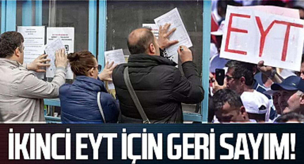 İkinci EYT için geri sayım! 1 milyon kişi 5 yıl erken emekli olacak... 7200 prim günü ve çocuk sayısına göre 'yıpranma payı' gündemde