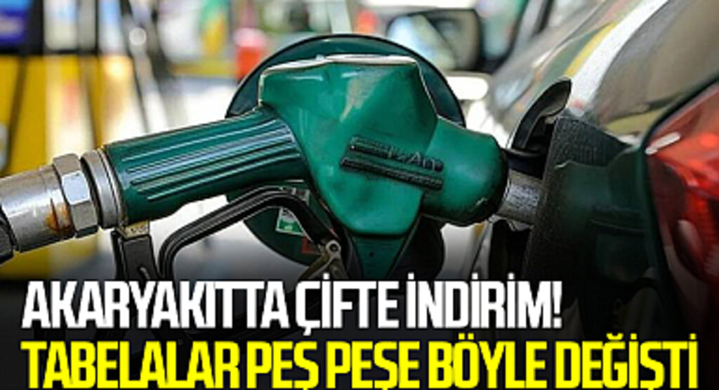 SON DAKİKA: Akaryakıtta ÇİFTE İNDİRİM! Tabelalar peş peşe böyle değişti (7 Haziran benzin ve motorin fiyatları)