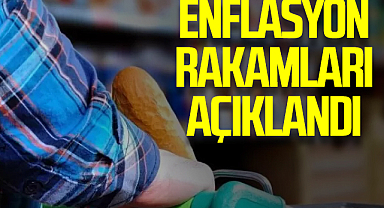 Enflasyon rakamları açıklandı