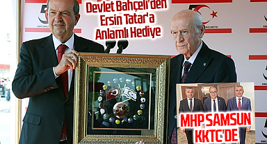 Kıbrıs Barış Harekatı'nın 50. Yıl Dönümü: MHP Lideri Devlet Bahçeli'den KKTC Cumhurbaşkanı Ersin Tatar'a Anlamlı Hediye