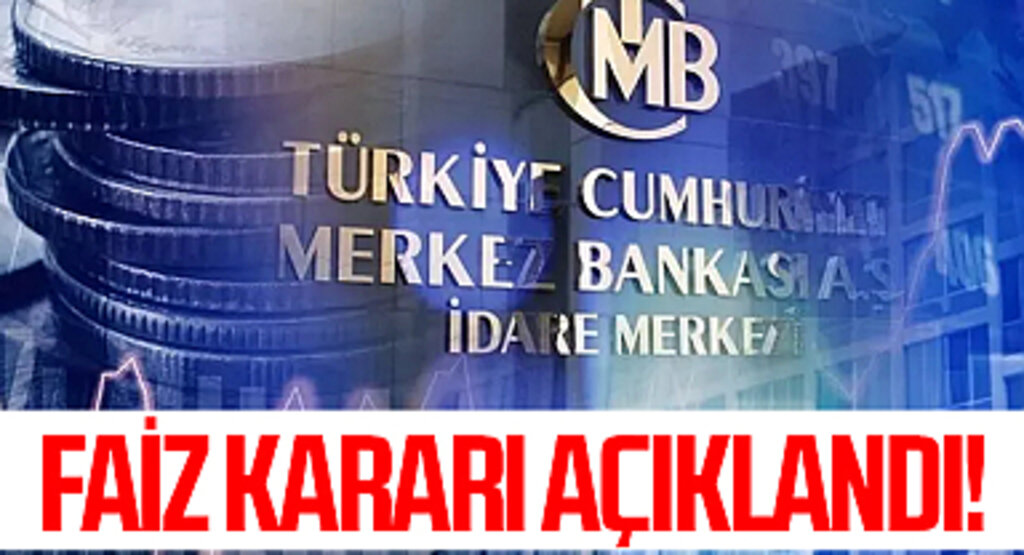 Merkez Bankası FAİZ KARARI SON DAKİKA: Mart ayından bu yana sabit bırakılmıştı: Yılın sekizinci faiz kararı açıklandı!